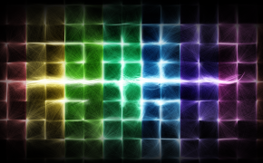 Neon Abstract Lines HD Desktop Wallpaper 52293