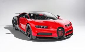 Red Bugatti Chiron Wallpaper 52338