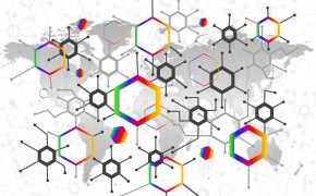 Abstract Hexagon Desktop Wallpaper 52196