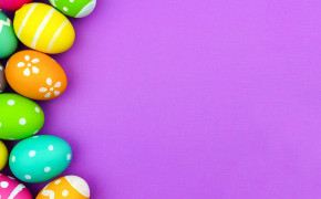 Colored Easter Egg HD Background Wallpaper 52458