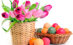 Easter Tulip Desktop Wallpaper 52654