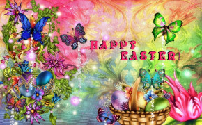Cute Happy Easter Desktop Wallpaper 52468