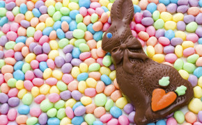 Easter Chocolate Bunny HD Wallpaper 52519