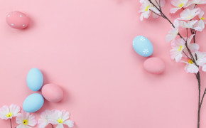 Pink Easter Desktop HD Wallpaper 52713