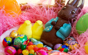 Easter Chocolate Bunny Best HD Wallpaper 52514