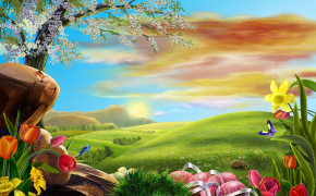 Easter Nature Background HD Wallpapers 52610