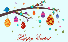 Happy Easter HD Background Wallpaper 52685