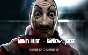 Money Heist Mask Desktop Wallpaper 53033