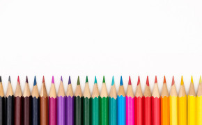 Colored Crayon Pencils Wallpaper 50185