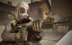 Gas Mask Shooter Counter-Strike Global Offensive Desktop Wallpaper 53299