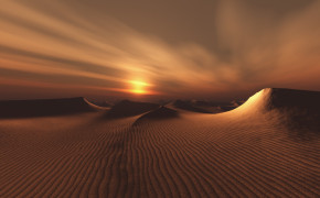 Sunset Desert Wallpaper 1920x1080 57077