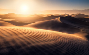 Sunset Desert Wallpaper 1332x850 57081