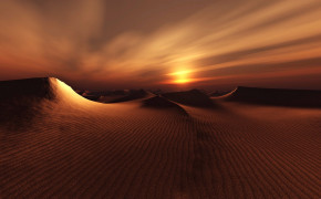 Sunset Desert Wallpaper 3840x2160 57072