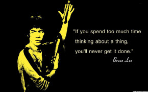 Bruce Lee Thinking Quotes Wallpaper 05658