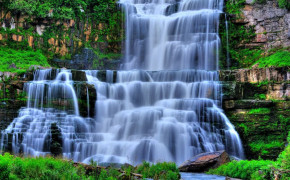 Waterfall Nature Wallpaper 1024x768 57150