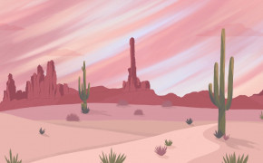 Cactus Desert Wallpaper 1650x1070 56556