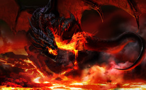 Fire Dragon Desktop Wallpaper 06095