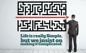Complicated Life Quotes Wallpaper 05694