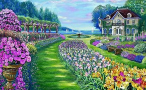 Garden Wallpaper 1024x768 59921