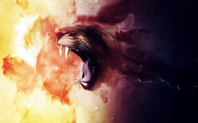 Cool Abstract Lion Wallpaper 2560x1600 59839