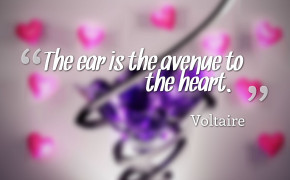 The Ear Heart Quotes Wallpaper 05862