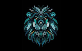 Cool Abstract Lion Wallpaper 1920x1080 59835