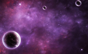Purple Universe Wallpaper HD 61754