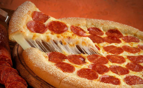 Pepperoni Pizza Widescreen Wallpapers 61660