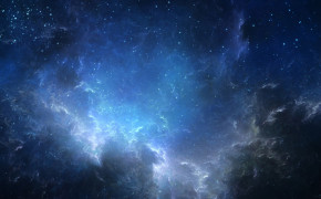 Blue Universe Background Wallpaper 61236