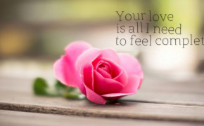 Love Feeling Quotes HD Wallpaper 05788