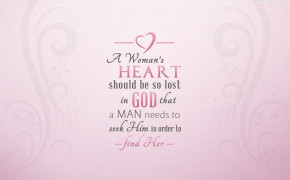 Woman Heart Quotes Wallpaper 05872