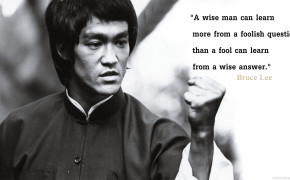 Bruce Lee Learn Quotes Wallpaper 05656