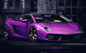 Lamborghini Gallardo Pink Wallpaper 00696