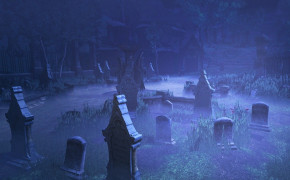 Anime Cemetery Wallpaper 1024x768 64293