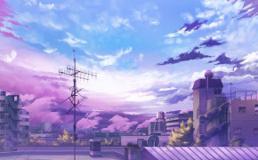 Anime Clouds Wallpaper 1536x864 64317