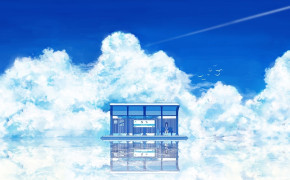 Anime Clouds Wallpaper 1920x1080 64319