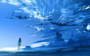 Anime Clouds Wallpaper 2183x1228 64325
