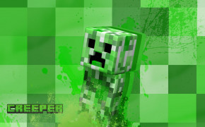 Minecraft Creeper Wallpaper 1366x768 64086