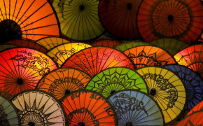 Colorful Umbrella Wallpaper 1920x1080 64492