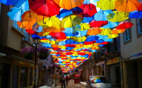 Colorful Umbrella Wallpaper 1288x844 64485