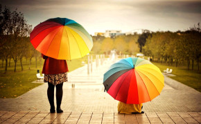 Monsoon Umbrella Wallpaper 2560x1600 64712