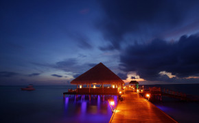 Sunset Maldives Wallpaper 2560x1440 67799
