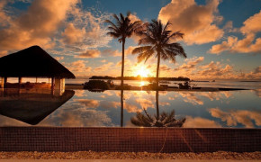 Sunset Maldives Wallpaper 1440x900 65952