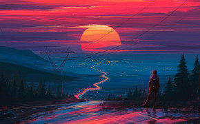 Sunset Horizon Wallpaper 2560x1440 67792