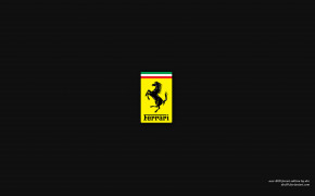 Ferrari Logo Background Wallpaper 06830
