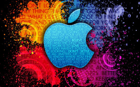 Apple Logo Background Wallpaper 06607
