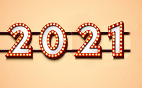New Year 2021 Cinema Letter Wallpaper 72642