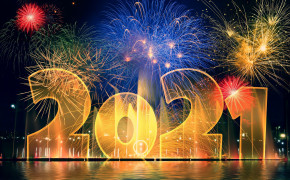 New Year 2021 City Fireworks Wallpaper 72643