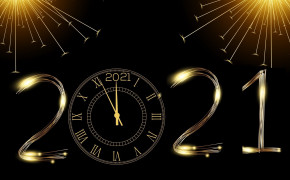 Clock New Year 2021 Wallpaper 72618