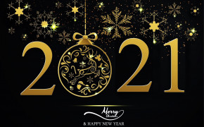 Happy New Year Merry Christmas 2021 Wallpaper 72635